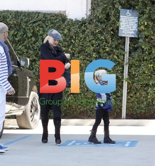 Gwen Stefani, Gavin Rossdale and Son Kingston