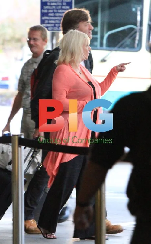 Richard and Judy at US Airport