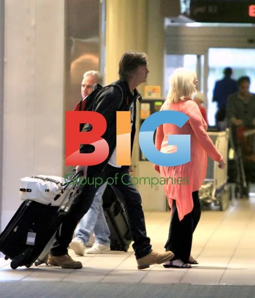 Richard and Judy at US Airport