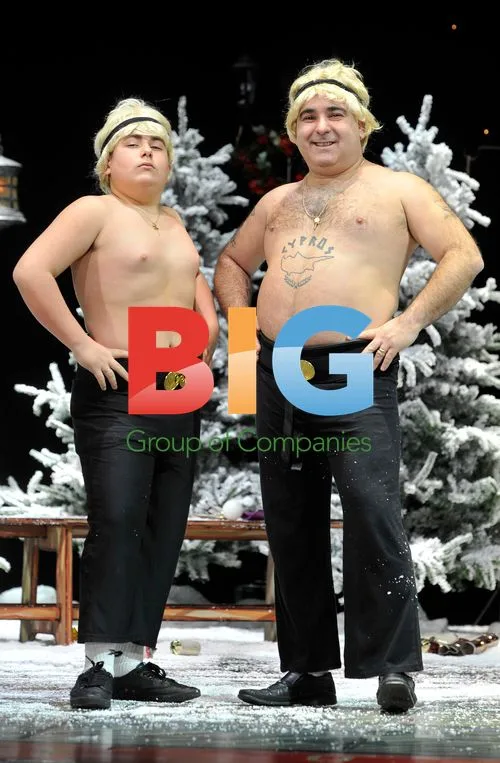 Stavros Flatley at Entertainment Pantomime Photocall