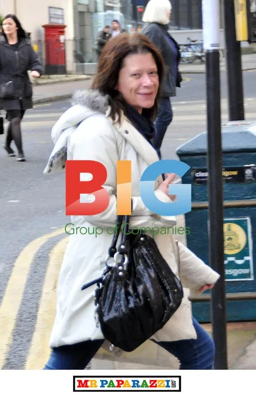 Actress Hannah Waterman Leaving Salon in Glasgow