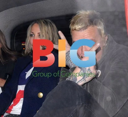 Natalie Appleton and Liam Howlett at Liam Gallagher's Pretty Green launch