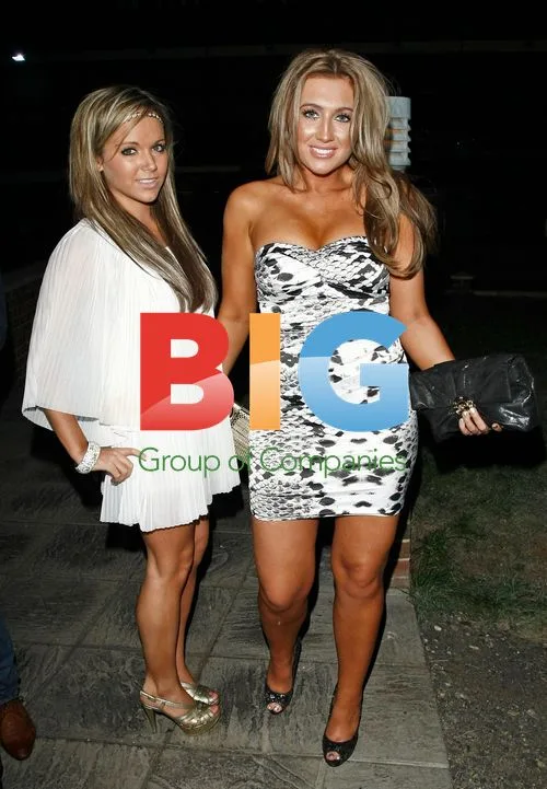 Lauren Goodger and James Argent at bars in Essex