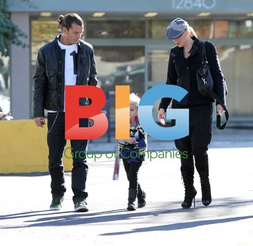 Gwen Stefani and family at brunch