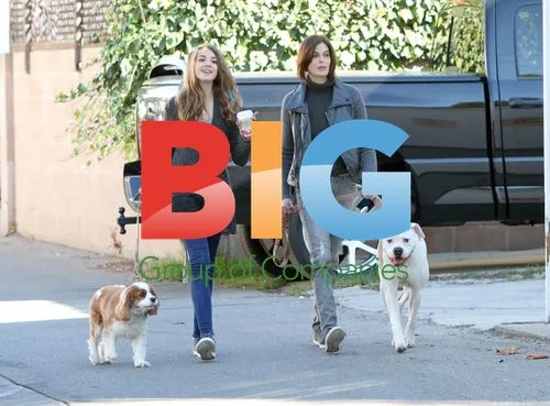 Teri Hatcher and daughter Emerson out for coffee and dog walk