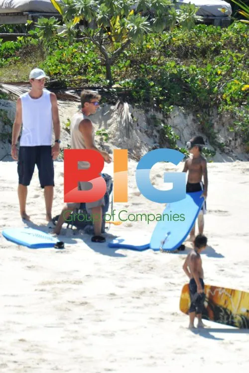 Angelina Jolie and Brad Pitt's Family in Seychelles