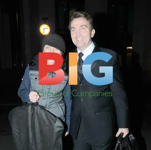 Bradley Walsh with son Barney
