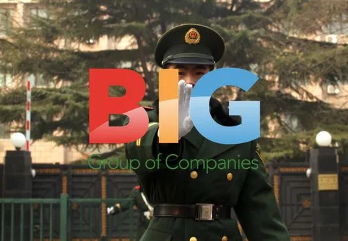 Chinese soldiers guard North Korean embassy in Beijing