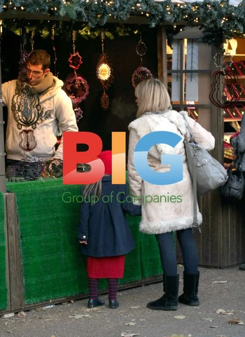 Kate Garraway and family at Winter Wonderland
