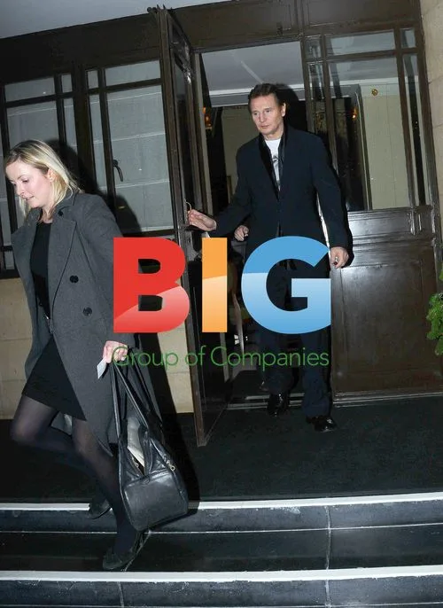 Liam Neeson Leaving Dorchester Hotel