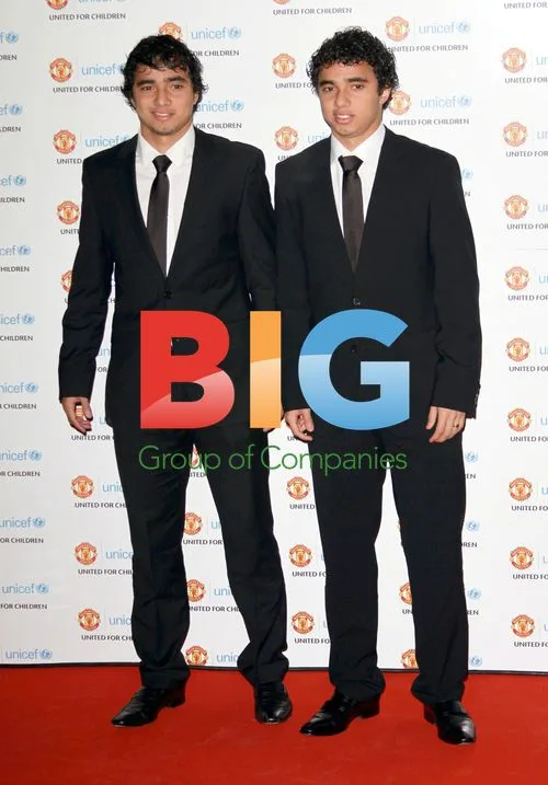 Fabio and Raphael at Manchester United & UNICEF Gala
