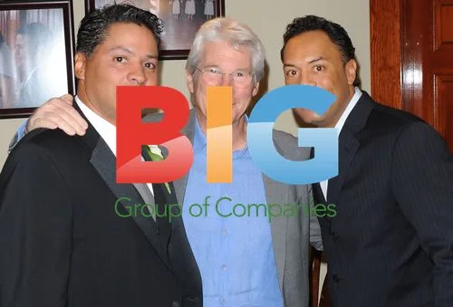 Ray Negron, Richard Gere and Roberto Alomar at Wedding