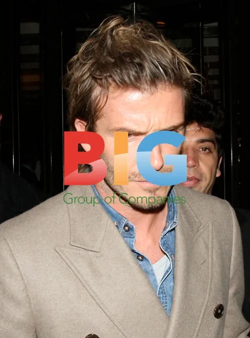 David Beckham Leaves London Restaurant