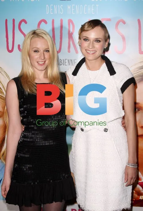 Ludivine Sagnier and Diane Kruger at "Pieds nus sur les limaces" premiere