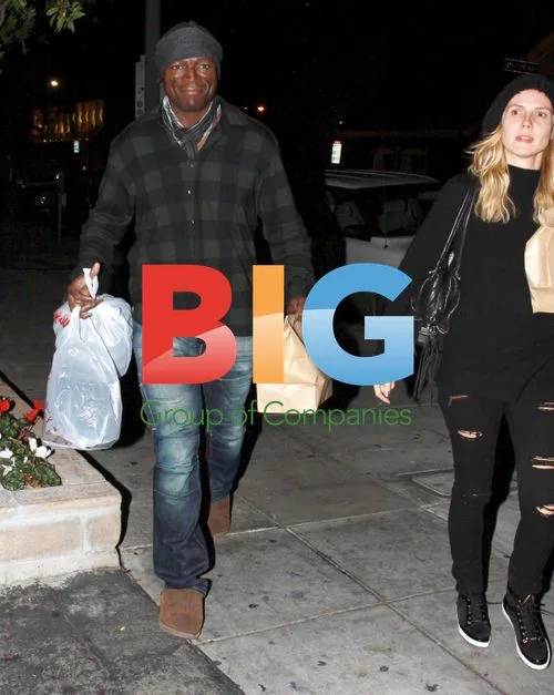 Seal and Heidi Klum get food at Matsuhisa