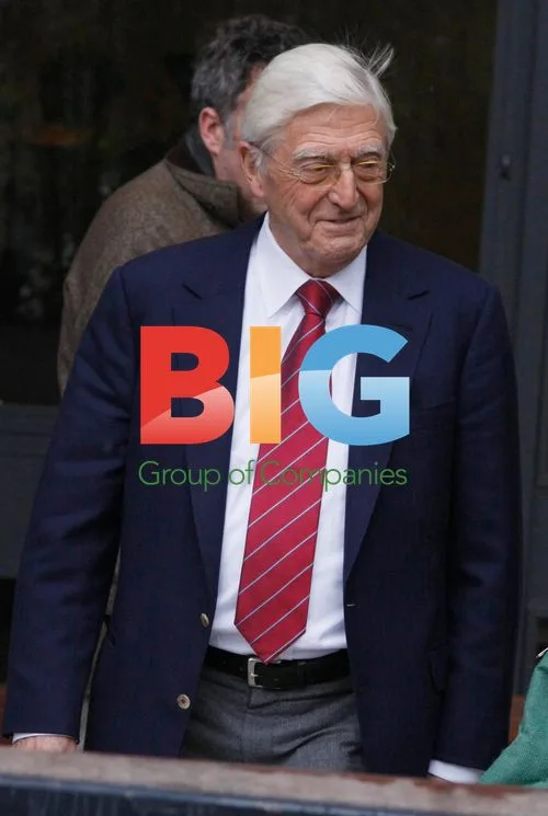 Michael Parkinson at ITV Studios, London