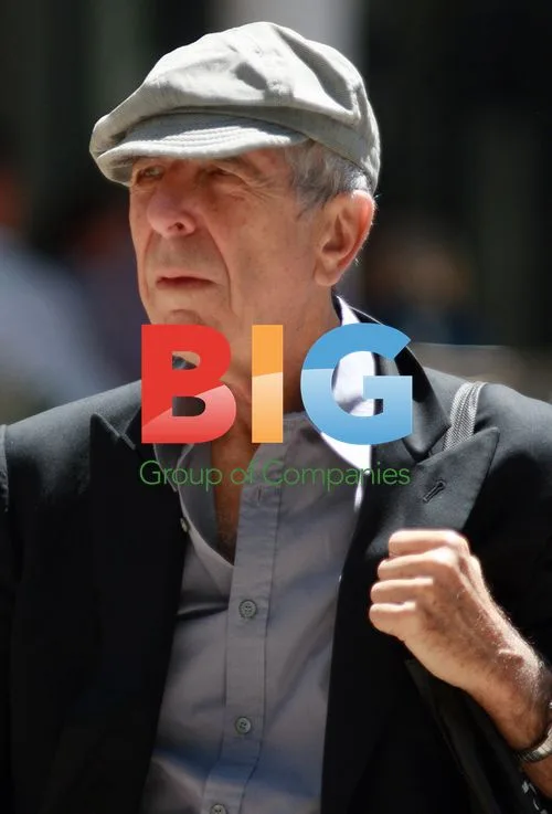 Leonard Cohen Walks Streets of Perth