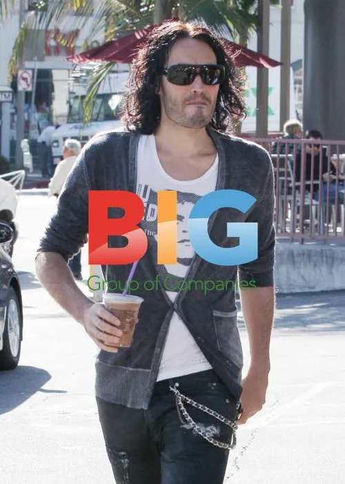 Russell Brand out with friends in LA