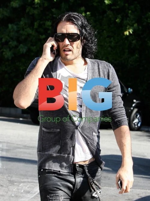 Russell Brand out with friends in LA