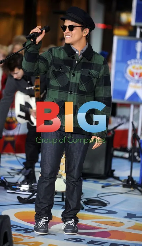 Bruno Mars Performs on NBC's 'Today'