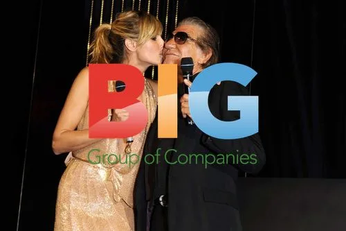 Heidi Klum and Roberto Cavalli