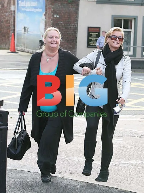 Kerry Katona Leaves Clinic With Mom