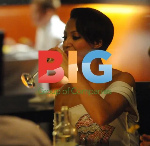 Amelle Barabah of Sugababes at Mayfair Hotel