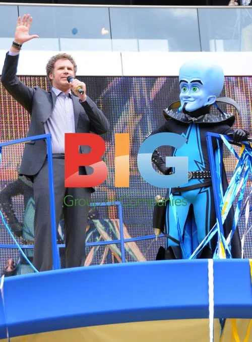 Will Ferrell and 1,500 Superheroes for MegaMind
