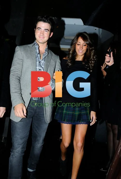 Kevin Jonas and Danielle Deleasa visit Nobu in London