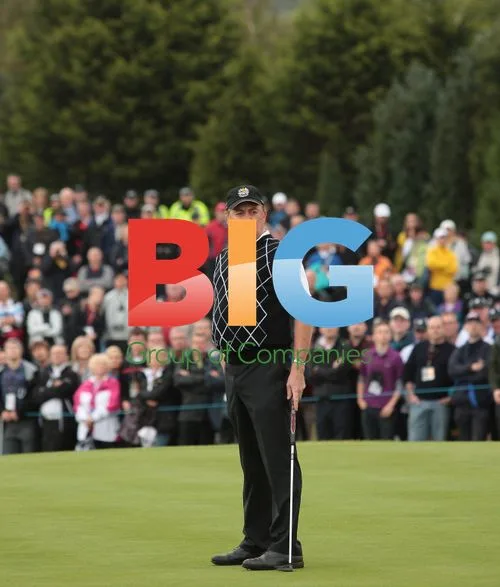 Miguel Angel Jiminez at 2010 Ryder Cup