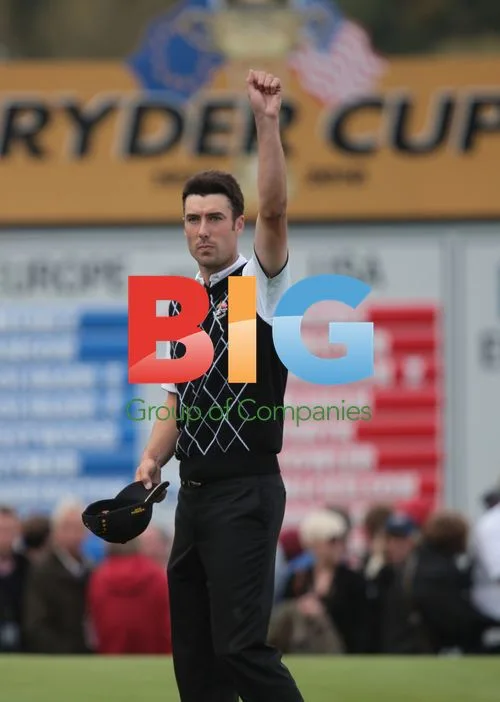 Ross Fisher at 2010 Ryder Cup