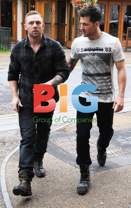 Celebrities at ITV studios, London