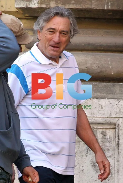 Robert DeNiro filming in Rome
