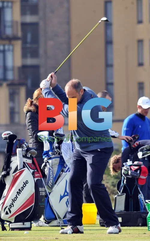 Dunhill Cup Golf Event in Scotland