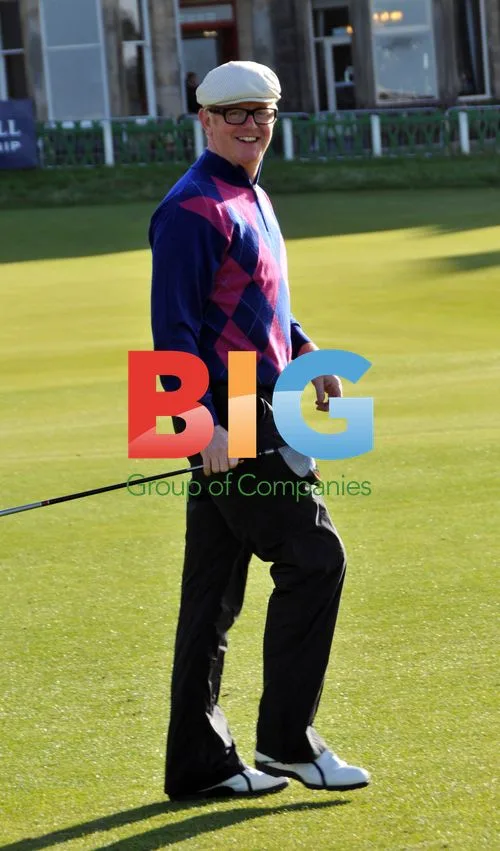 Chris Evans at Dunhill Cup 2010