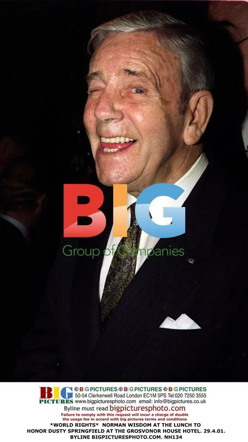 Sir Norman Wisdom at Dusty Springfield Lunch