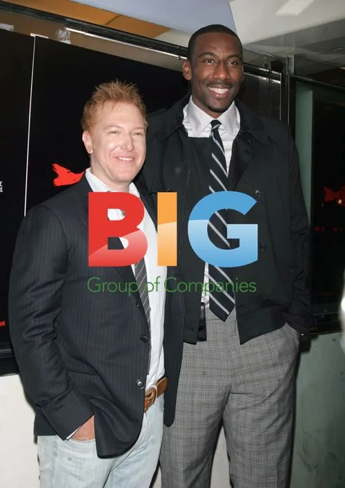 Ryan Kavanaugh and Amar'e Stoudemire at Catfish Premiere