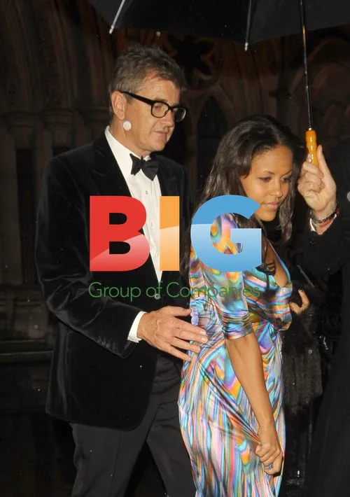 Jay Joplin attends elite party in London