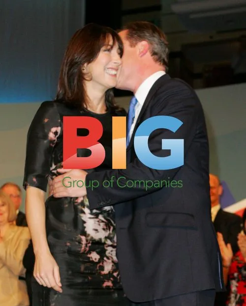 David and Samantha Cameron at Conservative Party Conference