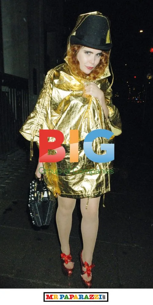 Singer Paloma Faith in Piccadilly Circus
