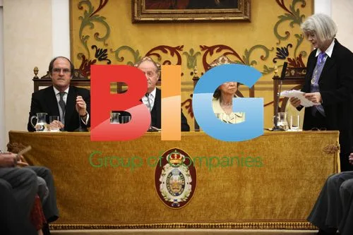 Queen Sofia and King Carlos of Spain at Royal Academy