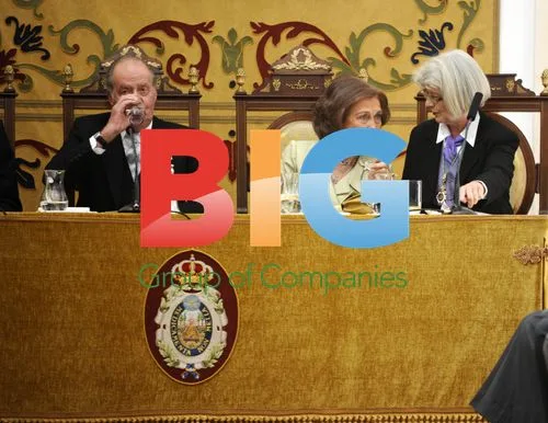 Queen Sofia and King Carlos at Royal Academy