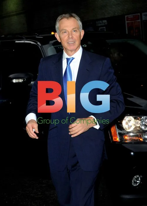 Tony Blair on Late Show with David Letterman