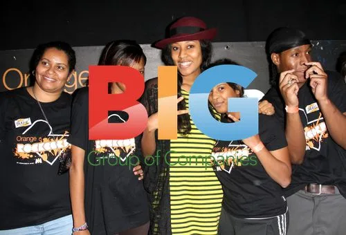 VV Brown at Orange Rockcorps event in Paris