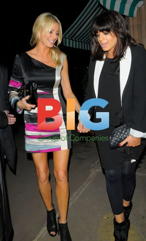 Tess Daly and Claudia Winkleman at Harry's Bar