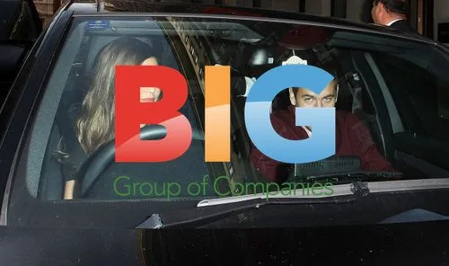 Joe and Carly Cole leave Mayfair Hotel