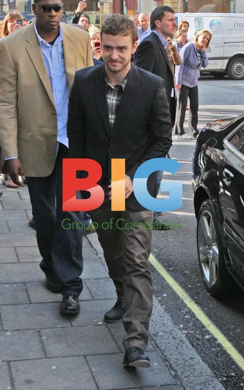Justin Timberlake at Radio 1 in London