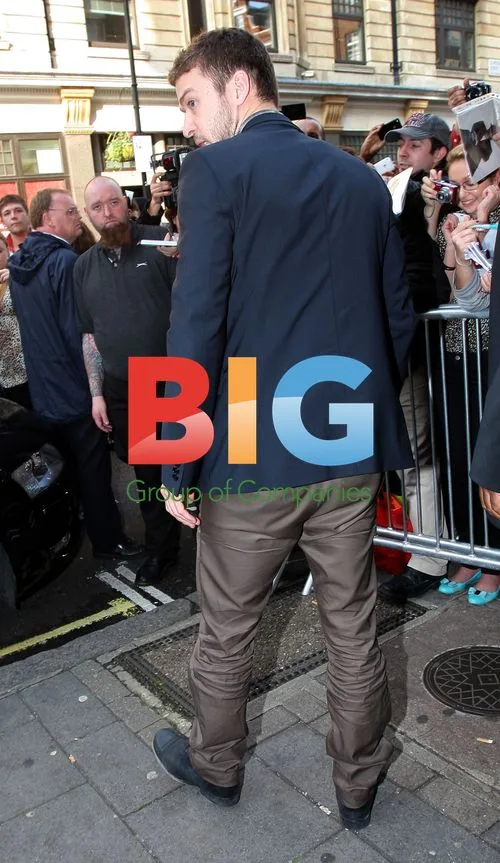 Justin Timberlake Leaving Radio 1 in London