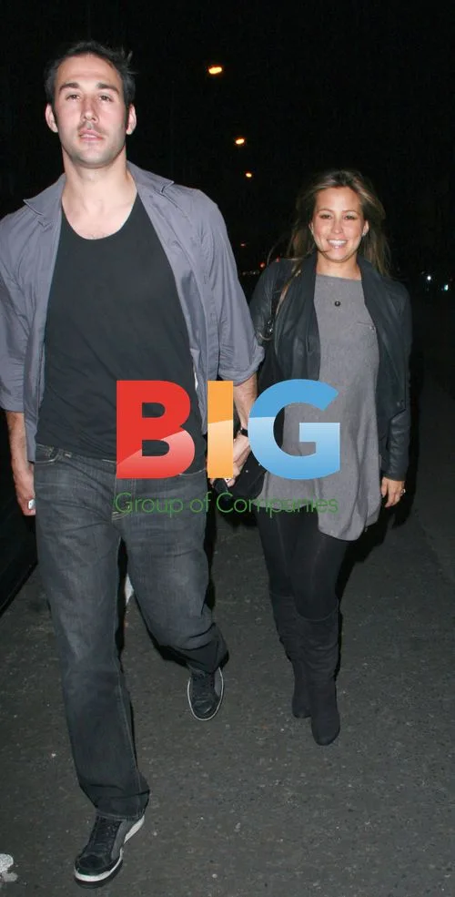 Rachel Stevens and husband Alex Bourne