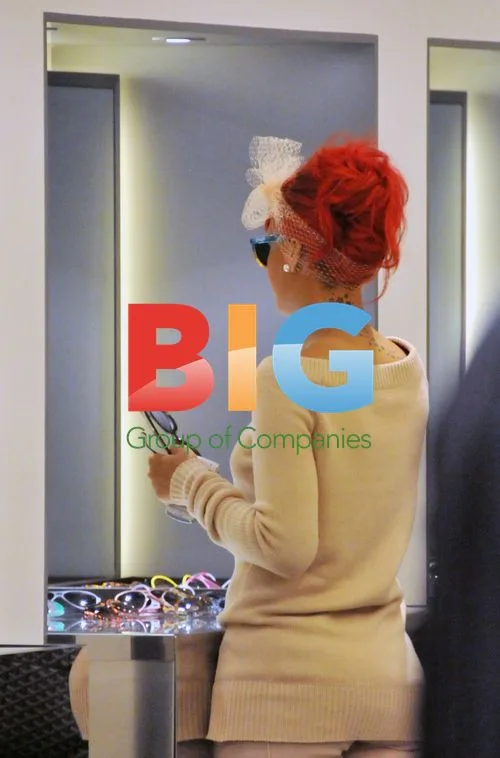 Rihanna's Paris Shopping Spree